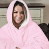 Winter Outdoor Women Warm Blanket Hoodie